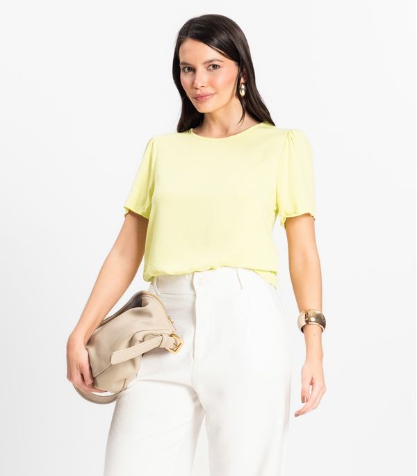 Blusa Feminina Em Viscose Infinita Cor Verde M