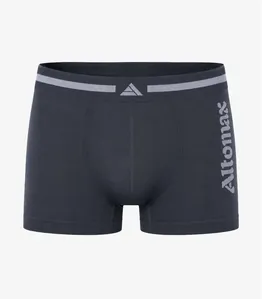 Cueca Boxer Lisa Microfibra Altomax Azul G