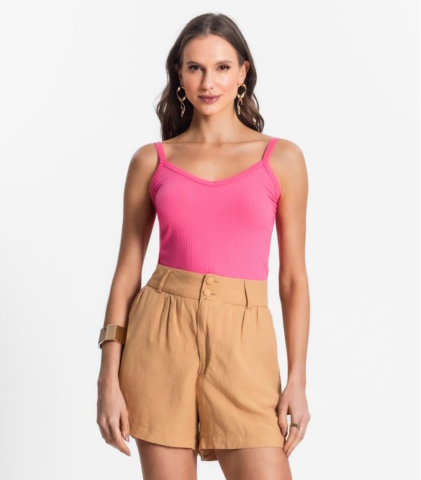 Blusa de Alça Feminina Select Rosa PP