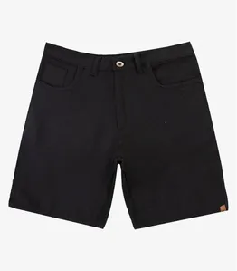 Bermuda Masculina Sarja Com Bolsos Shift Preto 44