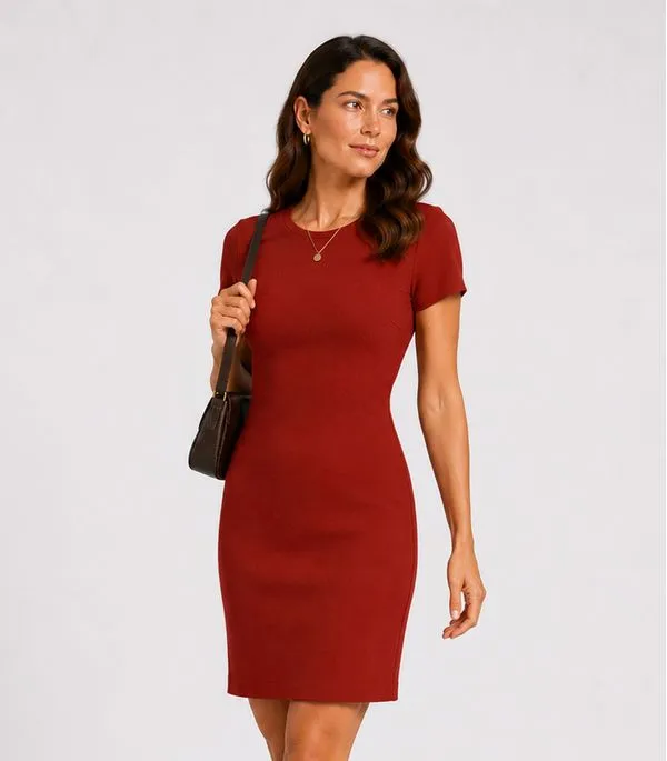 Vestido Feminino Em Tecido Henera Infinita Cor Laranja GG