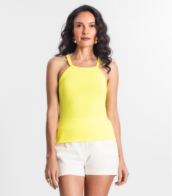 Regata Feminina Infinita Cor Amarelo P