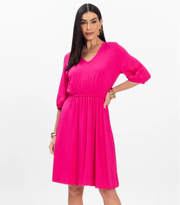 Vestido Feminino Select Rosa M