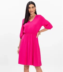 Vestido Feminino Select Rosa P
