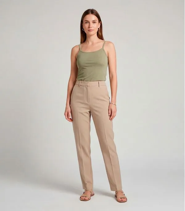 Blusa Feminina Com Alça Fina Infinita Cor Verde P