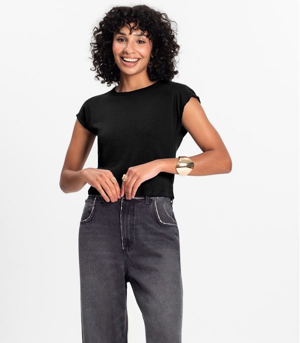 Blusa Feminina Infinita Cor Preto M