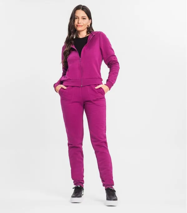 Calça Feminina Jogger Rovitex Roxo P