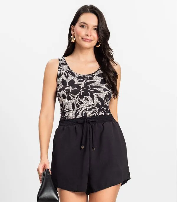 Regata Feminina Viscotorcion Rovitex Preto GG