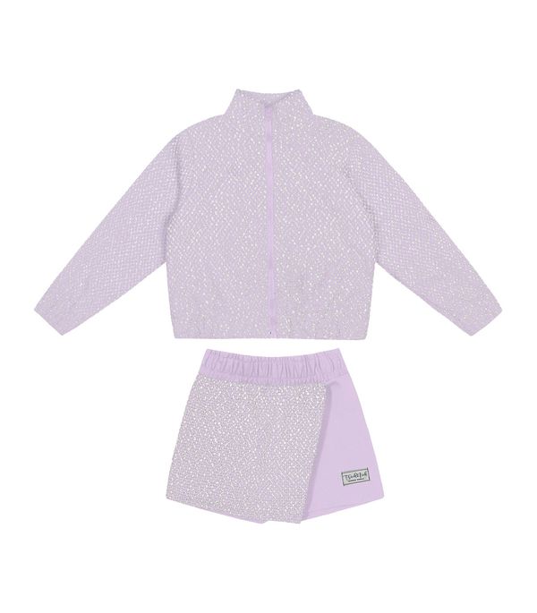 Conjunto Jaqueta com Shorts Saia Trick Nick Roxo 6