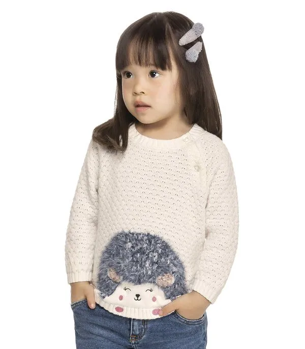 Suéter Infantil Trick Bege G