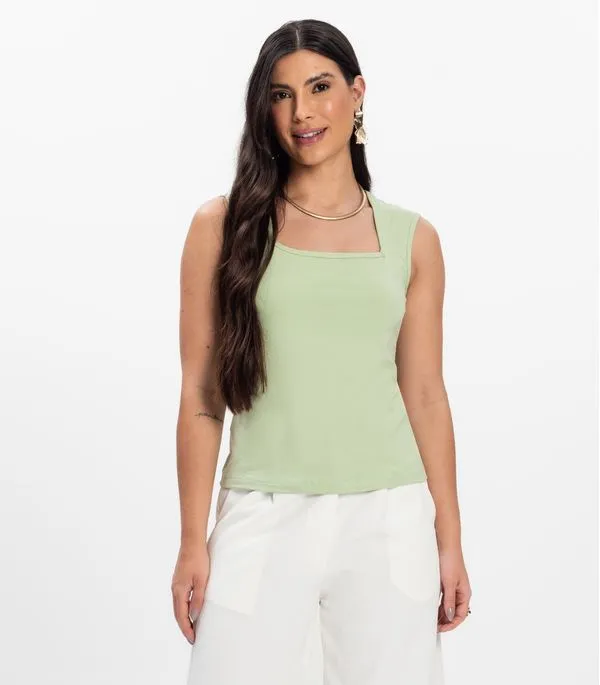 Blusa Feminina Infinita Cor Verde G