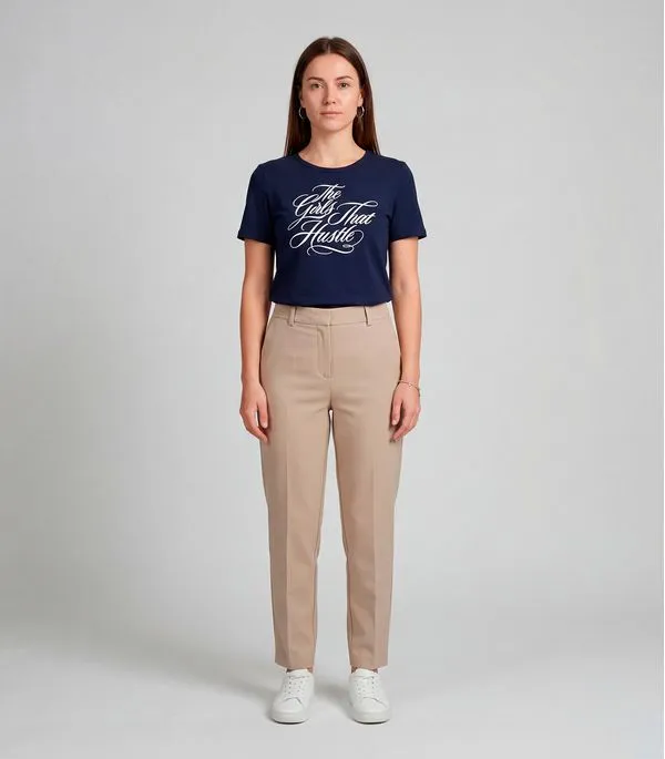 Blusa Feminina Com Estampa Localizada Infinita Cor Azul M