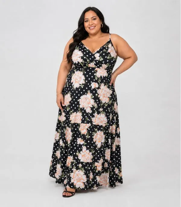 Vestido Feminino Longo De Alcinha Midsize Select Preto G