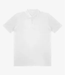 Polo Masculina Piquet Básica Select Branco G