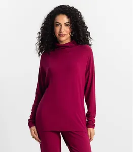 Blusa Manga Longa Feminino Rovitex Vermelho GG