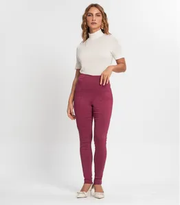 Legging Feminina Em Bengaline Endless Rosa GG