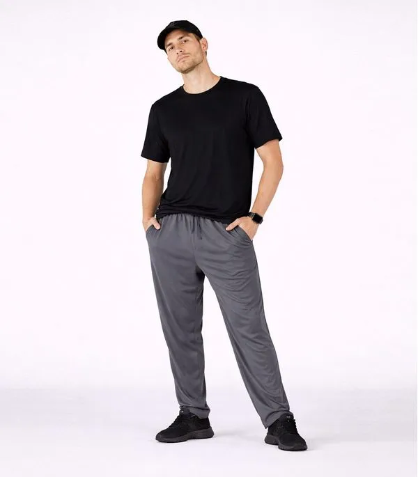 Calça Masculina Helanca Com Bolsos Rota Da Onda Cinza GG