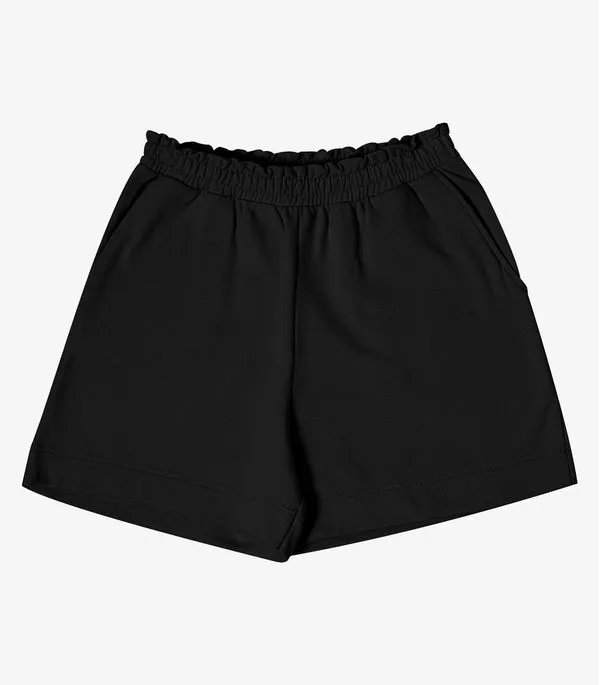 Shorts Feminino em Moletom Sarjado Rovitex Preto P