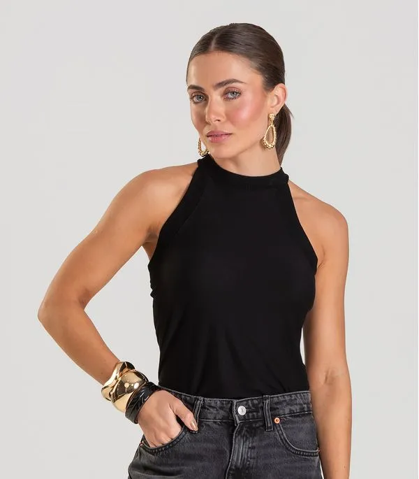 Regata Feminina Dianna Preto PP