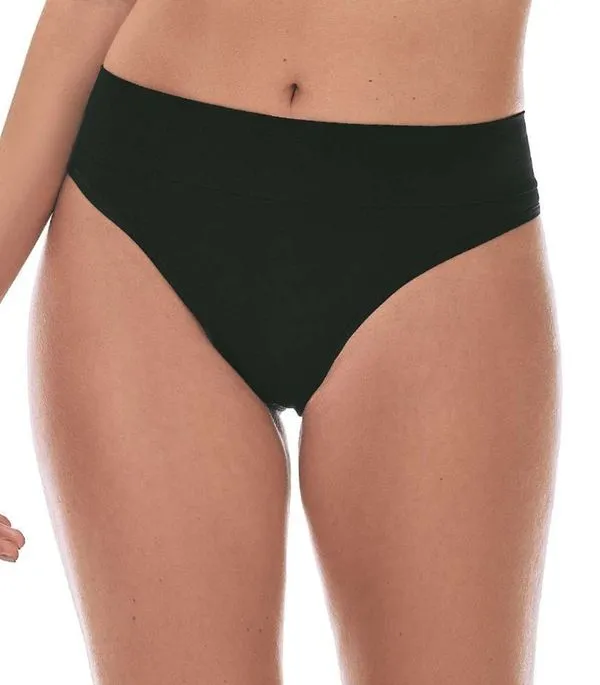 Calcinha Tanga Cós Largo sem Costura Zee Rucci Preto GG