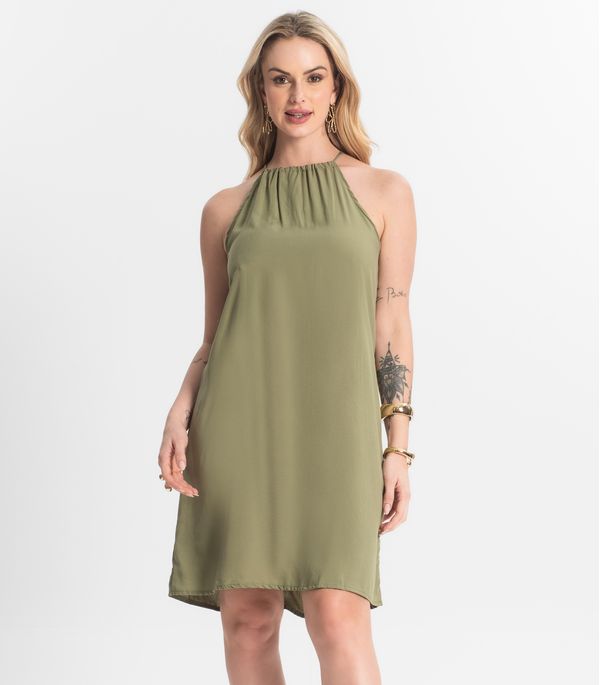 Vestido Feminino Tecido Viscose Select Verde G