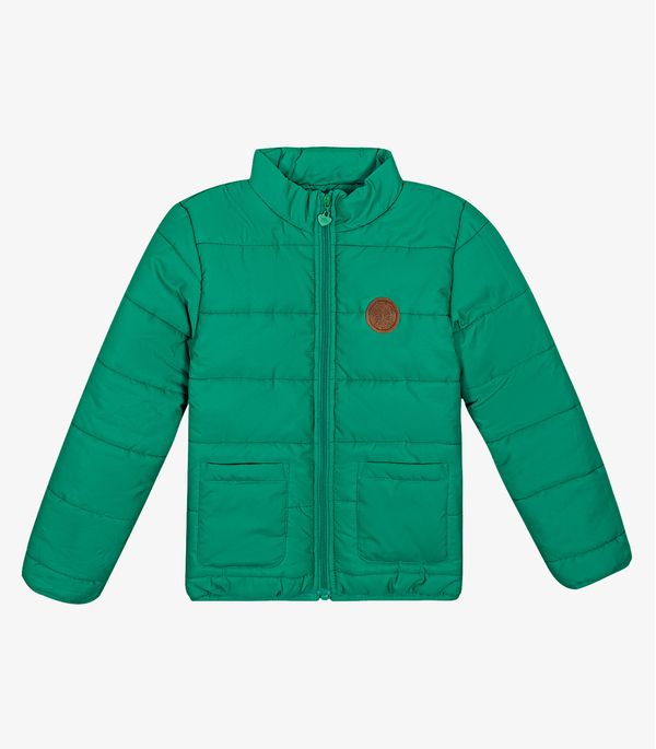 Jaqueta Puffer Infantil Feminina Trick Nick Verde 8
