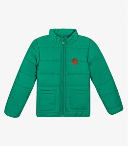 Jaqueta Puffer Infantil Feminina Trick Nick Verde 4