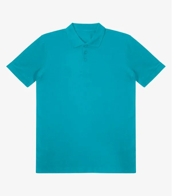 Polo Masculina Piquet Básica Select Azul M