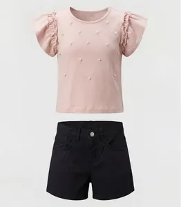 Conjunto Infantil Camiseta com Shorts Trick Nick Rosa 4