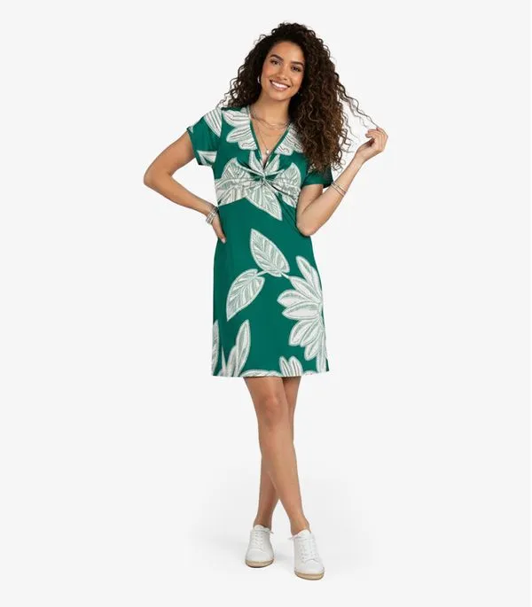 Vestido Curto Feminino Em Liganete Select Verde M