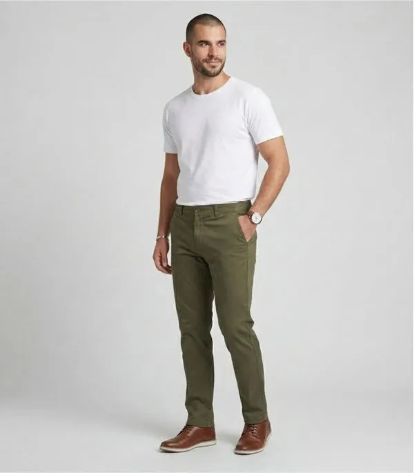 Calça Masculina Diametro Verde 40