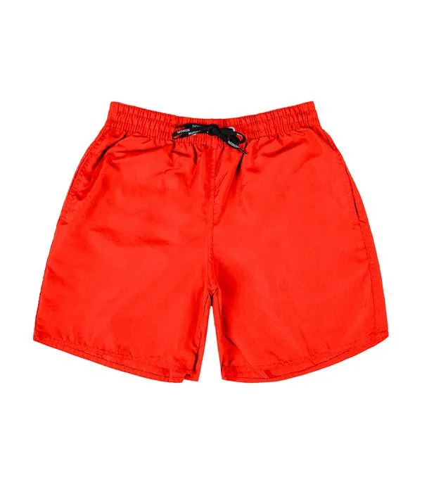 Bermuda Masculina Em Tactel Com Bolsos Select Laranja P