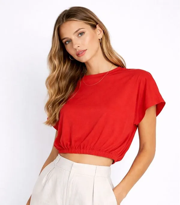 Blusa Feminina Infinita Cor Laranja G