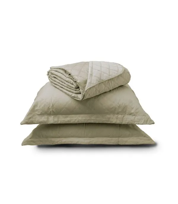 Kit Cobre Leito Matelassê King Appel Bege UN / Bege