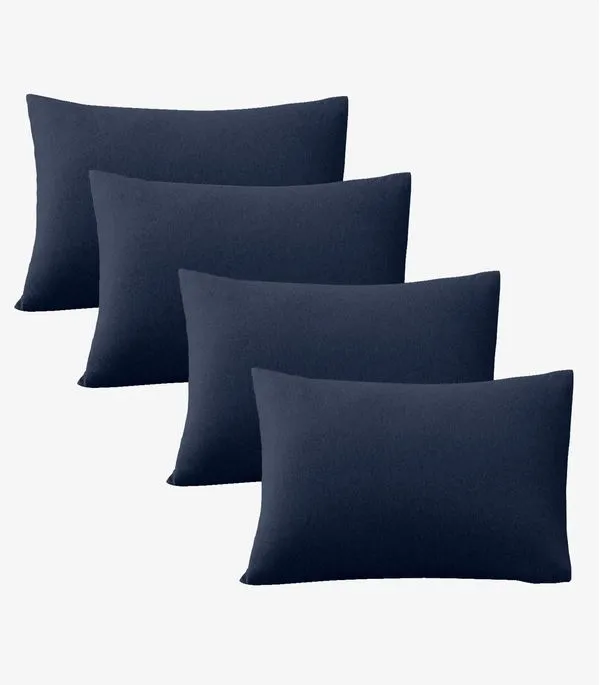 Kit 4 Fronhas Avulsas Lisas Fusion Vivaldi Azul UN