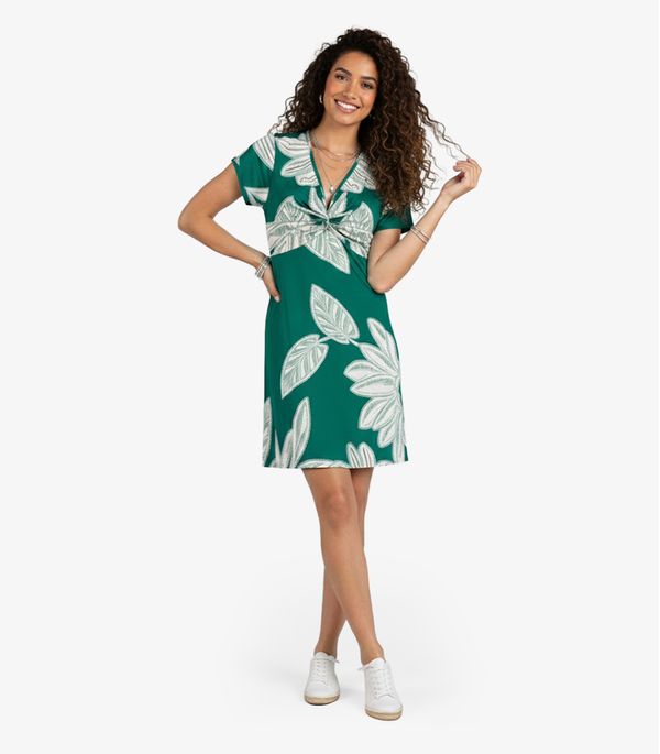 Vestido Curto Feminino Em Liganete Select Verde G