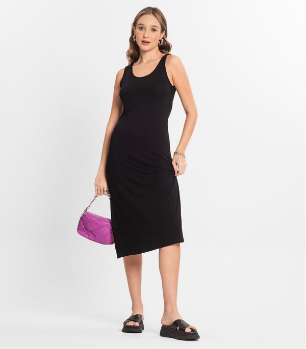 Vestido Midi Feminino Select Preto GG