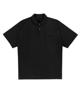 Polo Plus Size Masculina Diametro Preto Plus G2
