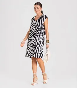 Vestido Feminino em Tecido Infinita Cor Preto G