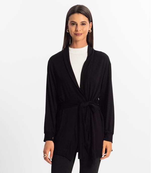 Cardigan Feminino Rovitex Preto G