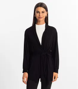 Cardigan Feminino Rovitex Preto GG