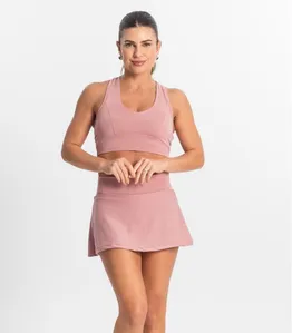 Shorts Saia Feminino FTK Fitness Rosa M