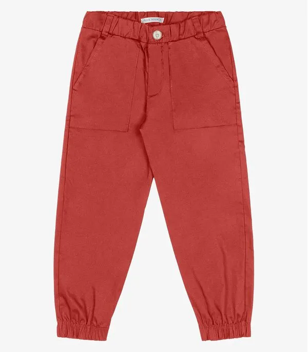 Calça Sarja Infantil Menino Trick Nick Marrom 4