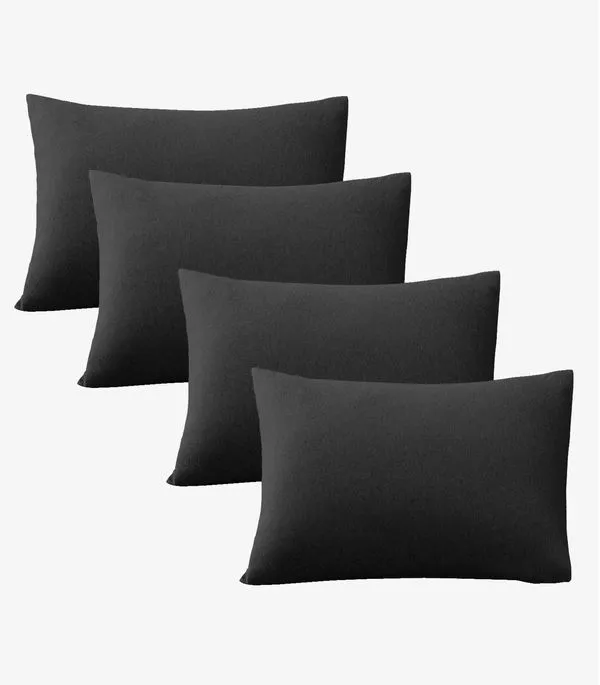 Kit 4 Fronhas Avulsas Lisas Fusion Vivaldi Cinza UN