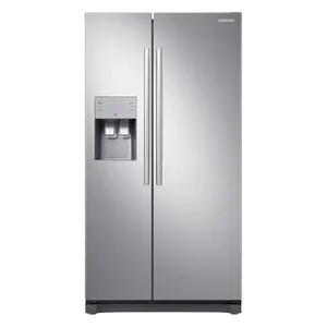 Geladeira Samsung RS50N Frost Free Side by Side com Dispenser de Água e Gelo 501L Inox Look 220V