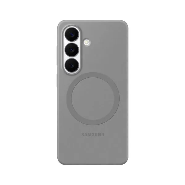 Capa Protetora Silicone Magnética Samsung Galaxy S26 Cinza