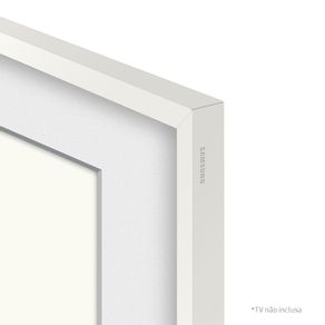 Moldura Samsung Para Smart TV 75" The Frame 2021 Branco Acessório