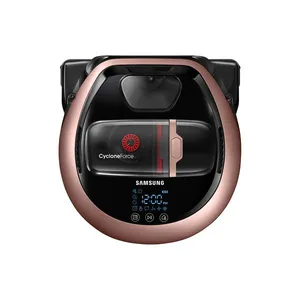 POWERbot VR7200R - Super Potente e Inteligente Aspirador Robô Samsung: Wi-Fi & App Smart Things, Potência de 130W com alta potência e Cyclone Force Ouro-rosa