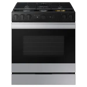 Fogão 5 bocas Série 7 Com Câmera e Air fry Samsung NSG6DG8700SRAZ 170L 127V Inox