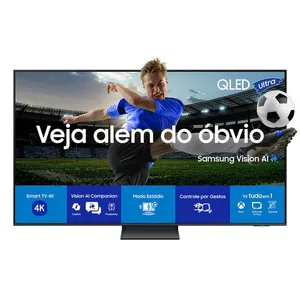 Samsung Vision AI TV 65" QLED Ultra 4K Q8F 2025, Pontos Quânticos, Processador com AI, Xbox Cloud Gaming 65"